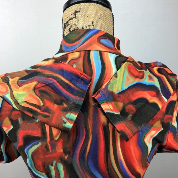 Funky 70’s Top Shein - Picture 3 of 8